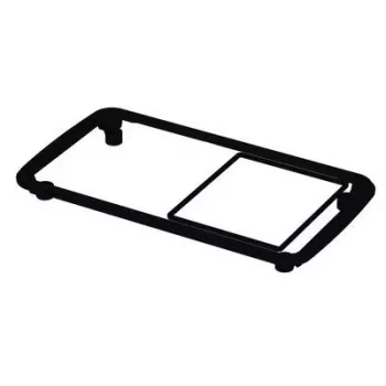 Bopla BOP 700 DI Bopad IP65 afdichting - RAL 9005 decoratieve afdichting TPE (geurneutraal speciaal rubber) zwart (L x B x H) 166 x 91 x 14,2 mm 1 stk. 35270005