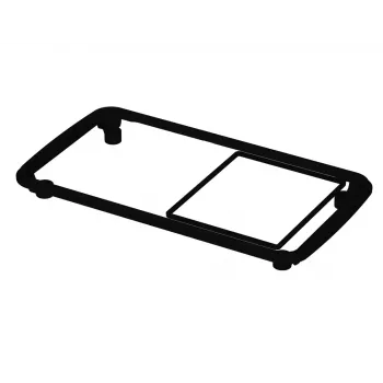 Bopla BOP 700 DI Bopad IP65 afdichting - RAL 9005 decoratieve afdichting TPE (geurneutraal speciaal rubber) zwart (L x B x H) 166 x 91 x 14,2 mm 1 stk. 35270005