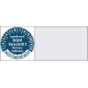 HEIN Industrieschilder 190452 kabelkeurplaatje DGUV V3, rond, 30 mm, zwart/wit/rood, rol met 500 stuks