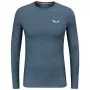 Salewa Cristallo Warm Amr L/S tee heren merino baselayer - Dark Denim, maat M