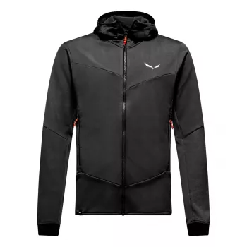 Salewa Sella Crevasse HD heren fleecejas - Black Out / XL