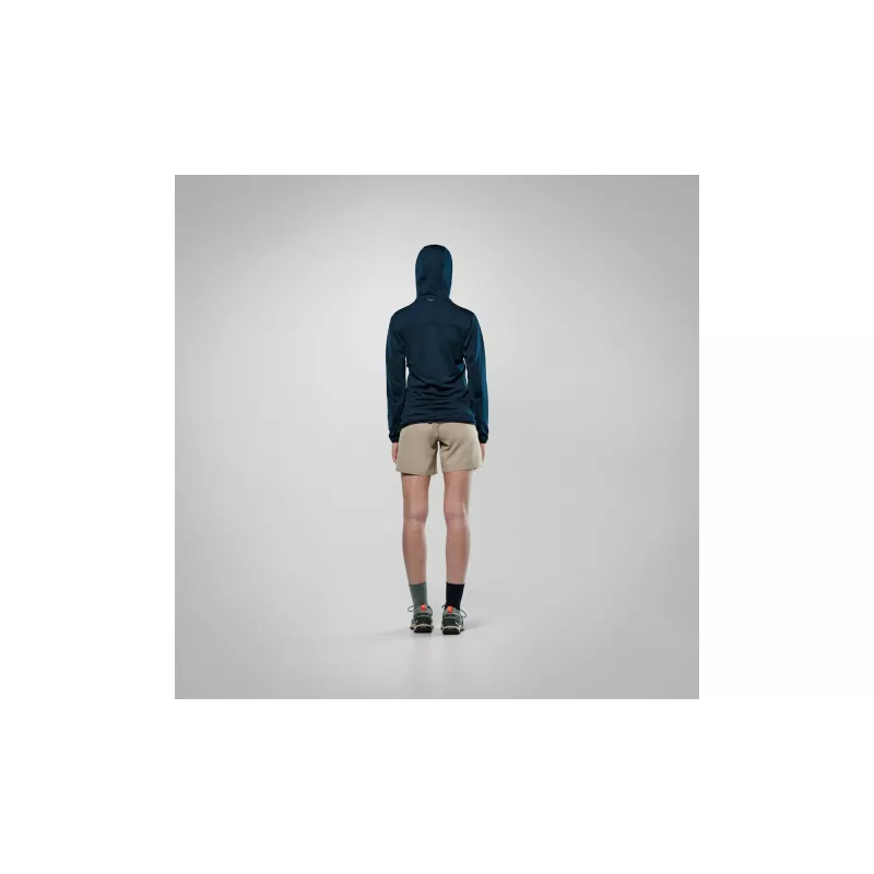 Salewa Puez Altavia PL HD jas dames capuchon fleece - Navy Blazer XS