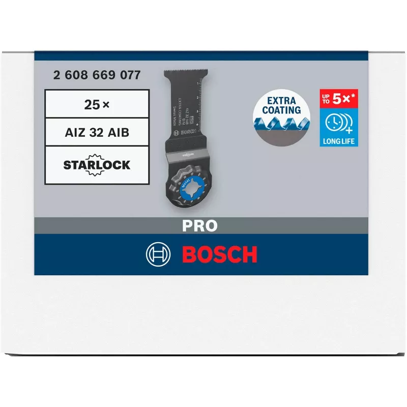 Bosch Professional Starlock AIZ 32 AIB inzetzaagblad, 32 x 50 mm, bi-metaal 2608669077