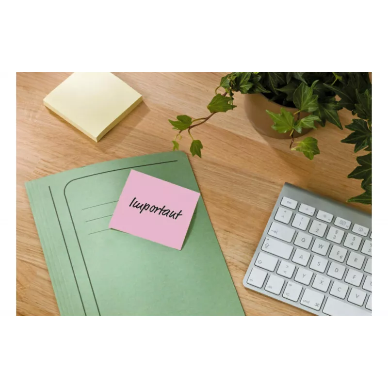3M Post-it Recycling Notes 655-1RPT-N, 127 x 76 mm, paars, 100 vel, 100% recyclingpapier