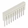 WAGO 2000-410 geïsoleerde dwarsbrug, 10-voudig, grijs