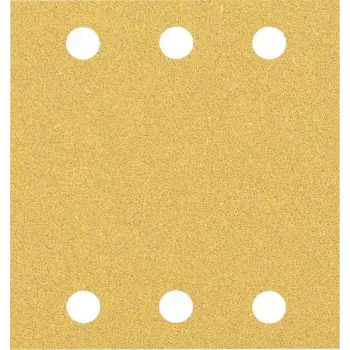 Bosch 2608901655 schuurbladen voor vlakschuurmachine, korrel 60, 107 x 115 mm, 50-pack