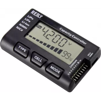 Reely LiPo-checker voor 1-7 cellen (RE-6546762)
