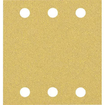 Bosch 2608901668 schuurpapier voor vlakschuurmachine, 10-delige set, korrel 60/120/180, 107 x 115 mm