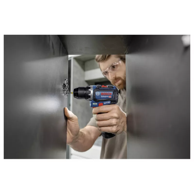 Bosch Professional 12 V 2 Ah borstelloze accu-combiboorschroefmachine met 2 accu's en oplader 0615A500CF