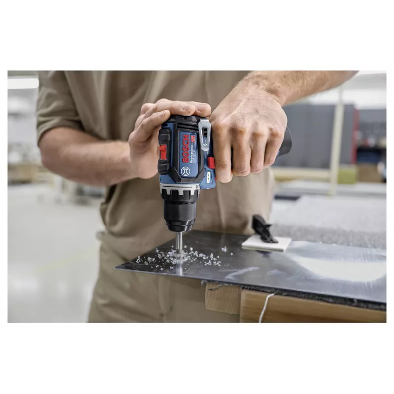 Bosch Professional 12 V 2 Ah borstelloze accu-combiboorschroefmachine met 2 accu's en oplader 0615A500CF