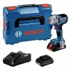 Bosch Professional GDS 18V-450 HC 06019K4003 accu-slagschroevendraaier 18V met 2x 5,0Ah accu's, oplader en L-BOXX