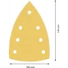 Bosch Accessories 2608901643 schuurbladen voor multischuurder, korrel 120, 150 x 100 mm, 50-pack