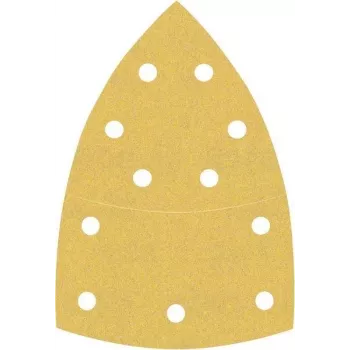Bosch Accessories 2608901653 schuurbladen voor multischuurder korrel 240, 93 x 102 mm, 10-pack