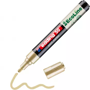 Edding 50 EcoLine lakmarker goud 2-3 mm (4-50-053)