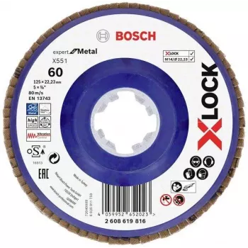 Bosch Accessories 2608619816 X-LOCK Best for Ceramic diamantslijpschijf 125 mm