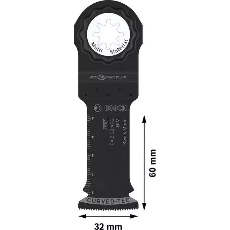 Bosch PRO PAIZ 32 APB inlegzaagblad 32x60 mm StarlockPlus bi-metaal 2608669130