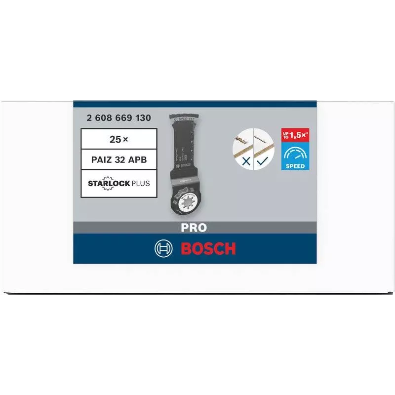 Bosch PRO PAIZ 32 APB inlegzaagblad 32x60 mm StarlockPlus bi-metaal 2608669130
