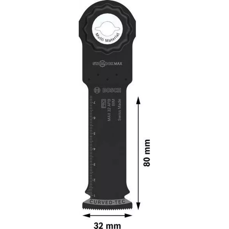 Bosch bi-metaal multimess 32 mm StarlockPlus inlegzaagblad 2608669133