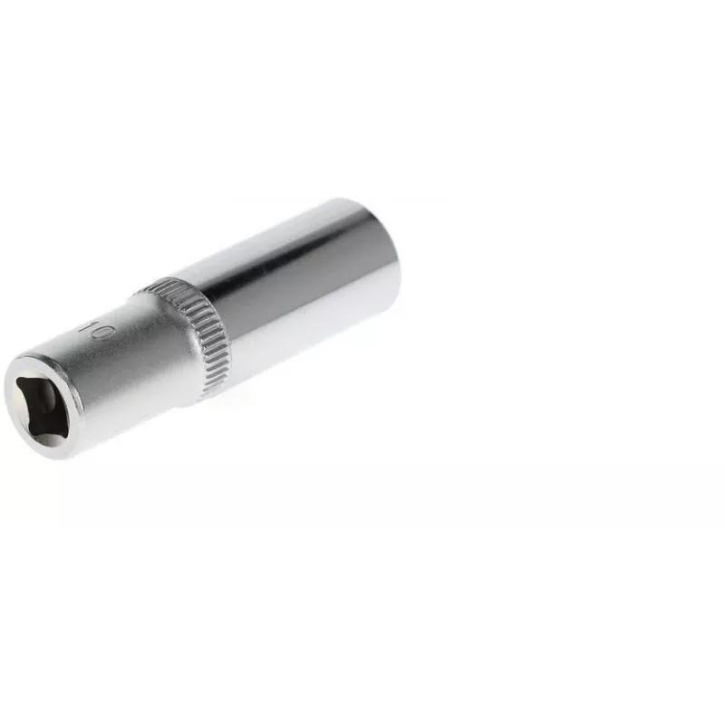 GEDORE red 1/4 inch aandrijving dopsleutel diep, 6-kant, 10 mm, lengte 50 mm R41001009