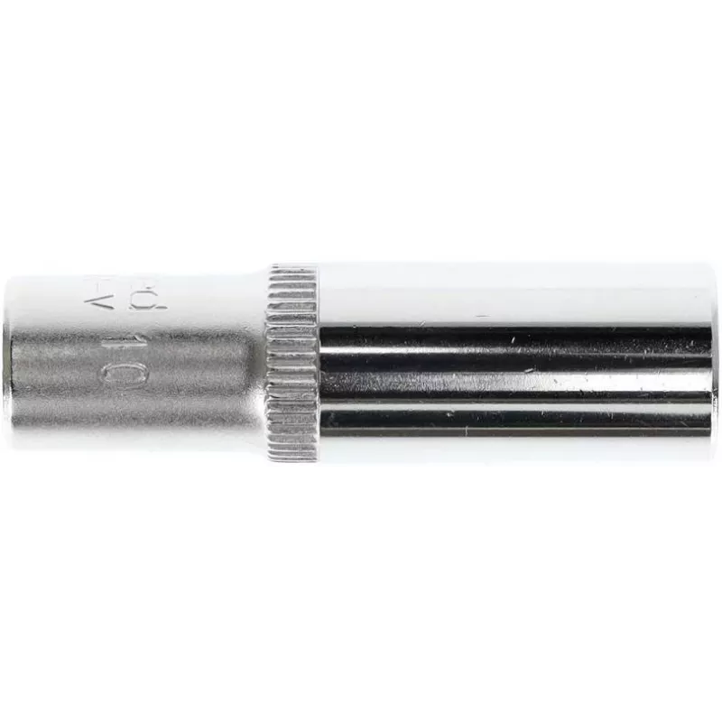 GEDORE red 1/4 inch aandrijving dopsleutel diep, 6-kant, 10 mm, lengte 50 mm R41001009