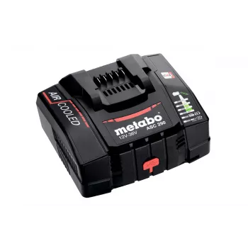 Metabo ASC 290 luchtgekoelde snellader 12-36 V, 8,0 A, Li-Ion/LiHD, wandmontage, LED-indicatie 627370000
