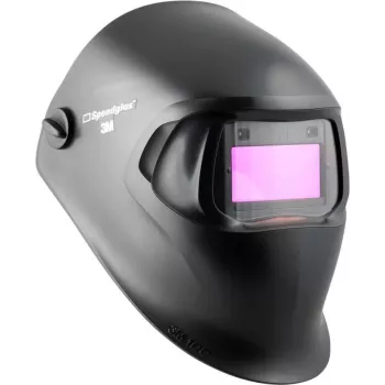 3M Speedglas 100 lashelm met automatisch donkerfilter 100B, beschermingsgraad 8-12, gezichtsveld 93x44 mm, zwart 7100259107