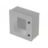 Bopla PS 442-T wandbehuizing 400 x 400 x 200 mm lichtgrijs (RAL 7035) 42244200