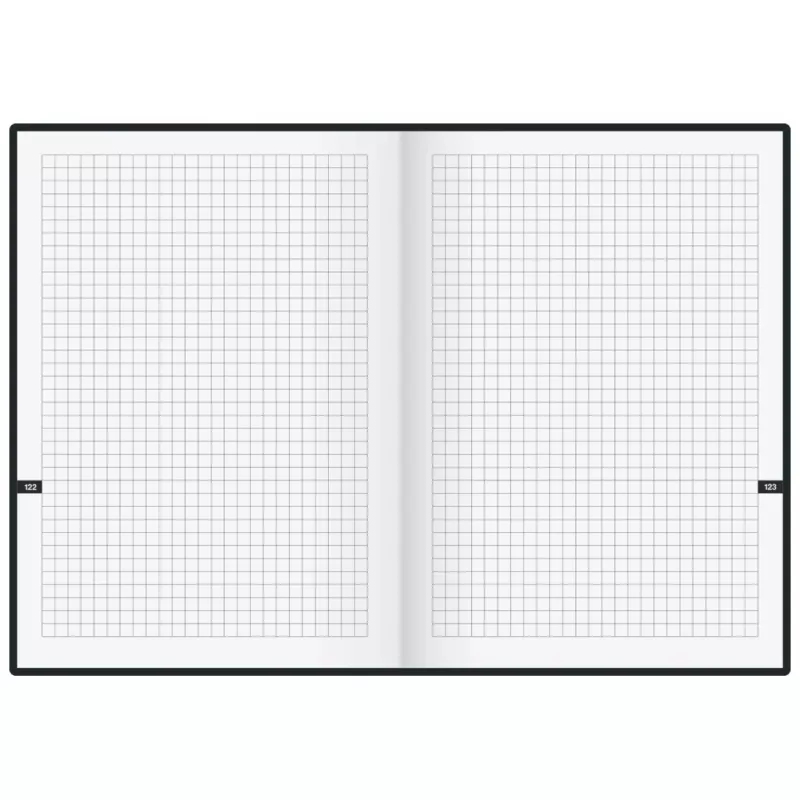 BRUNNEN TIME CENTER 2027 boekkalender A5 zwart weekplanner 1072520907