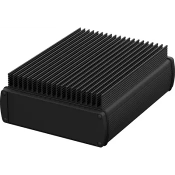 Bopla ALUBOS_SET ABPH 1600-0200 K aluminium profielbehuizing 169 x 200 x 52 mm zwart RAL 9005 84516200.HMT1