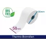 ARTDEV thermopapierrol 58 mm x 90 mm x 25,4 mm binnenwikkeling wit ADT589025-WI