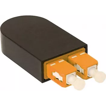 BLUELAN BlueOptics glasvezel-loopback-adapter OM2 50/125µm multimode SC/UPC duplex keramische ferrule -40°C tot +85°C (BOLBSCOM2)