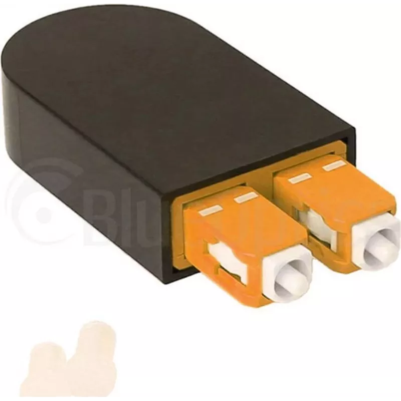 BLUELAN BlueOptics glasvezel-loopback-adapter OM2 50/125µm multimode SC/UPC duplex keramische ferrule -40°C tot +85°C (BOLBSCOM2)