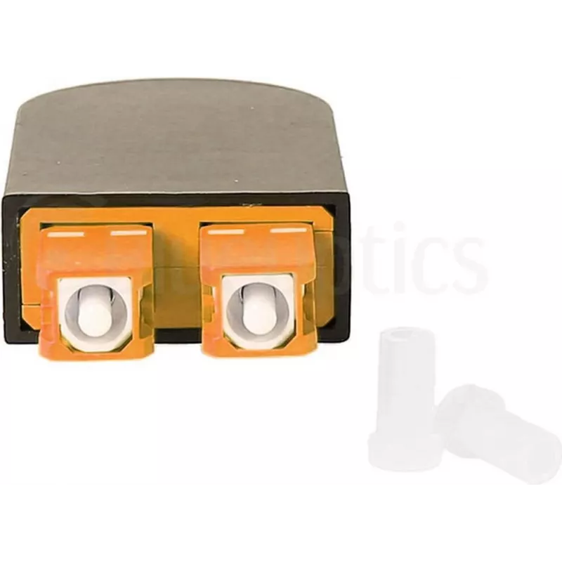 BLUELAN BlueOptics glasvezel-loopback-adapter OM2 50/125µm multimode SC/UPC duplex keramische ferrule -40°C tot +85°C (BOLBSCOM2)