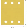 Bosch Expert C470 schuurpapier voor vlakschuurmachine, korrel 240, 107 x 115 mm, 50-pack 2608901659