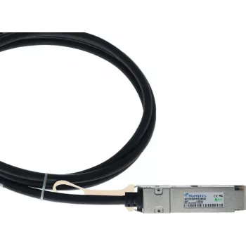 BlueLAN passieve 40GBASE-CR4 QSFP naar 4x10GBASE-CR SFP+ Direct Attach breakout-kabel, 2m, AWG30 (Dell GZH8C42 compatibel) GZH8C42-BL