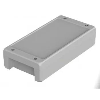 Bopla BA-S 241306 F Bocube Alu universele behuizing, 259 x 128 x 60 mm, lichtgrijs (RAL 7035) 00165225