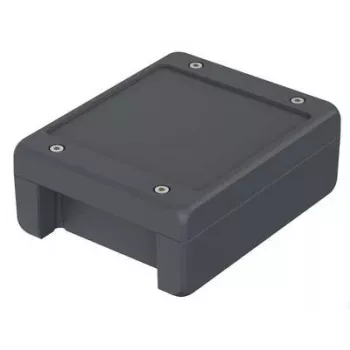 Bopla BA-S 141306 F Bocube Alu universele behuizing, 159 x 128 x 60 mm, aluminium spuitgiet, grafietgrijs (RAL 7024) 00163224