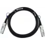 BLUELAN compatibele Infortrend 9624CM200CAB2-0030 QSFP56 Direct Attach kabel, 200GBASE-CR4, Ethernet, 30AWG, 3 meter 9624CM200CAB2-0030-BL