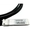 BlueLAN LSWM1QSTK3-BL 40GBASE-CR4 QSFP naar 4x10GBASE-CR SFP+ passieve Direct Attach breakout-kabel, 1m, AWG30