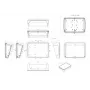 Bopla BoPad BOP 10.1 P-9016-SET displaybehuizing 285 x 198 x 92,90 mm ABS wit RAL 9016 35110176.HMT1