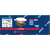 Bosch Accessories 2608901640 schuurbladen voor multischuurmachine, korrel 40, 150 mm x 100 mm, 50-pack