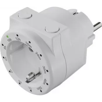 Sygonix SY-4499402 digitale tijdschakelaar met dagprogramma, 3500 W, START/STOP en countdownfunctie
