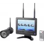 Sygonix SY-4548736 draadloze bewakingscameraset 4-kanaals met 1 camera 720p 2,4 GHz