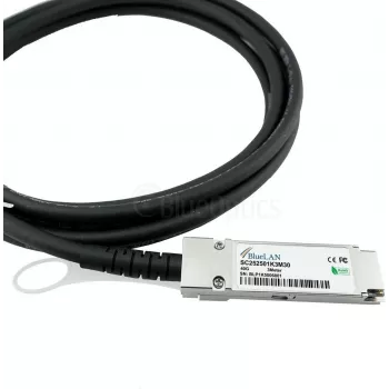 BlueLAN 40G QSFP+ Direct Attach kabel 3m, compatibel met Fortinet FN-CABLE-QSFP+3 FN-CABLE-QSFP+3-BL