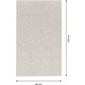 Bosch Expert M480 schuurgaas voor droogbouwschuurmachine, korrel 80, 107 x 115 mm, 10 stuks 2608901690