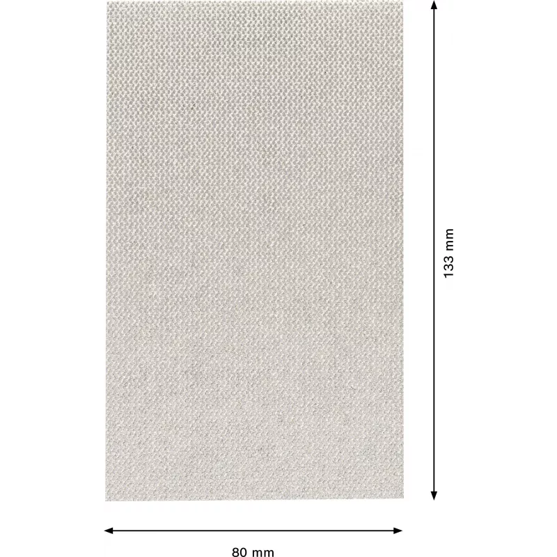 Bosch Expert M480 schuurgaas voor droogbouwschuurmachine, korrel 80, 107 x 115 mm, 10 stuks 2608901690