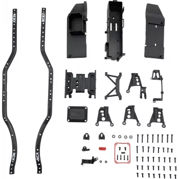 Reely RE-7068336 aluminium hoofdchassisplaat voor 1:10 RC buggy's en trucks