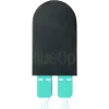 BLUELAN BlueOptics glasvezel-loopback-adapter OM3 50/125µm multimode SC/UPC duplex, aqua/turkoois, keramische ferrule, -40°C tot +85°C (BOLBSCOM3)
