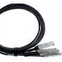 BlueLAN MCP7F60-W002R26-BL NVIDIA-compatibele 400G QSFP-DD naar 4x QSFP56 DAC breakout-kabel 2m AWG26