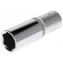 GEDORE red 1/2 inch aandrijving 19 mm zeskant lange dopsleutel, 77 mm lengte, chroom-vanadium R61001914